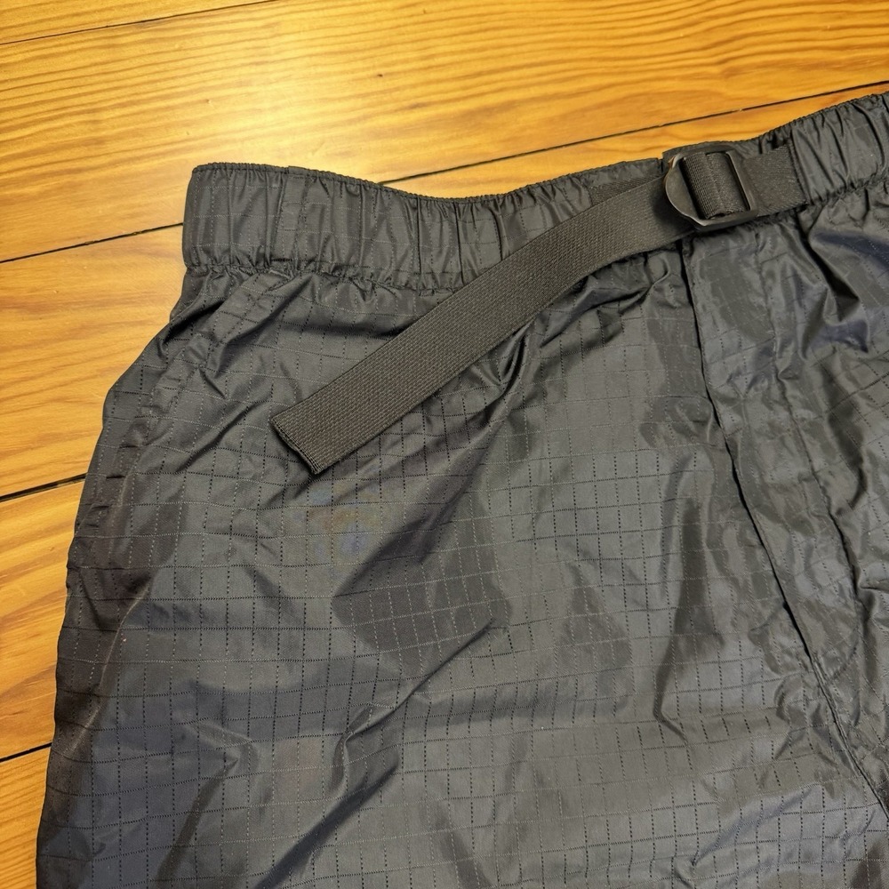 Marlboro Unlimited Swim Shorts Mens Medium Black Cargo Nylon Mesh Lined Trunks - Picture 4 of 14